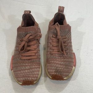 Pink Adidas NMD sneakers size 9